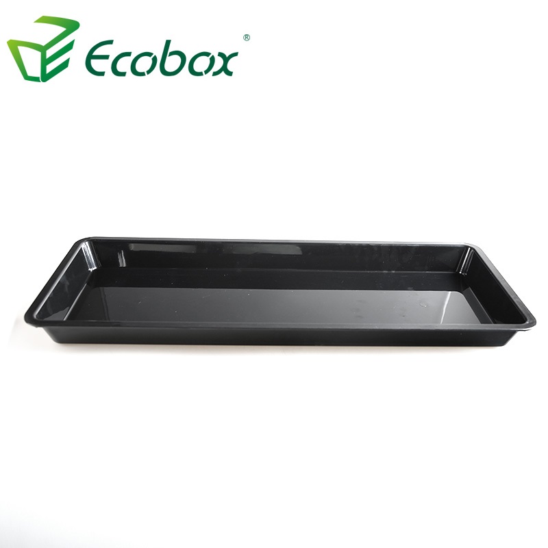 Ecobox XS-005 bandejas frescas de exibição de carne a granel de plástico para supermercado