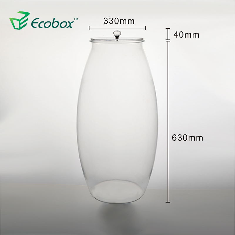 Ecobox SPH-XA350 hermético pote de cereais para alimentos a granel recipiente recipiente de peixe porcelana