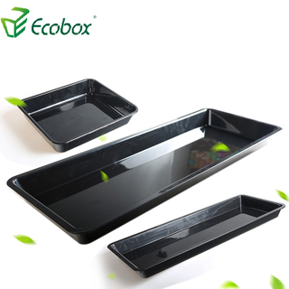 EcoBox XS-005 Plastic Bulk Carne Exibir bandejas frescas para supermercado