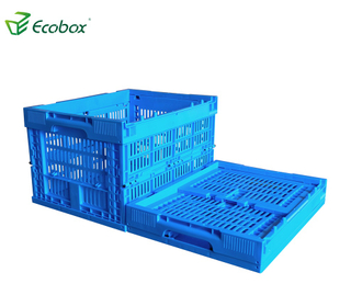Caixa de mudança de plástico reutilizável ecobox para transporte
