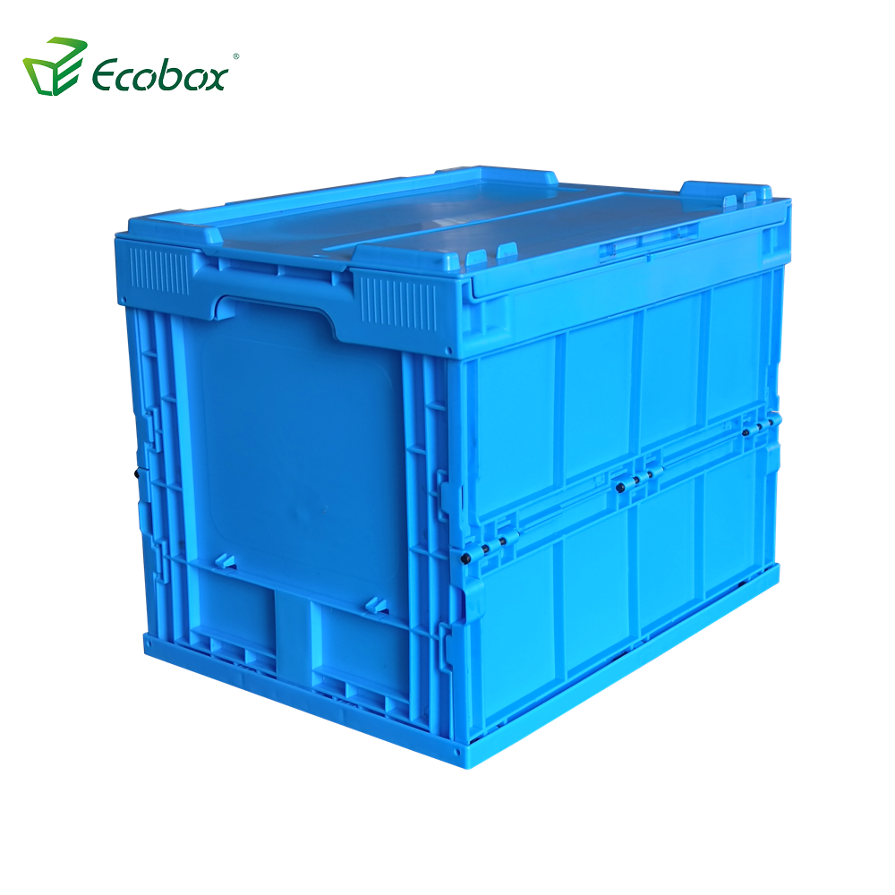 EcoBox 40x30x32cm Colapsible dobrável caixa de armazenamento de armazenamento caixa de transporte caixa de transporte